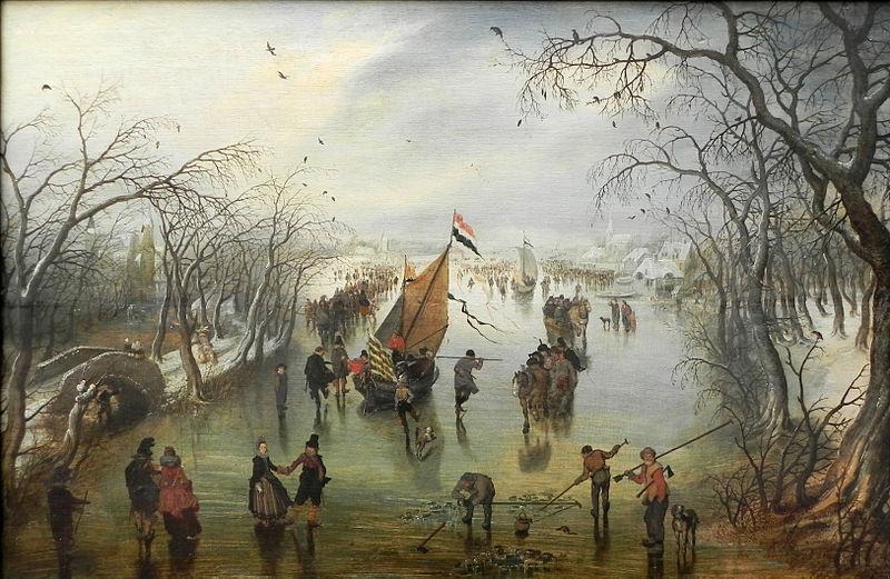 Adriaen Pietersz Vande Venne Winter oil painting image